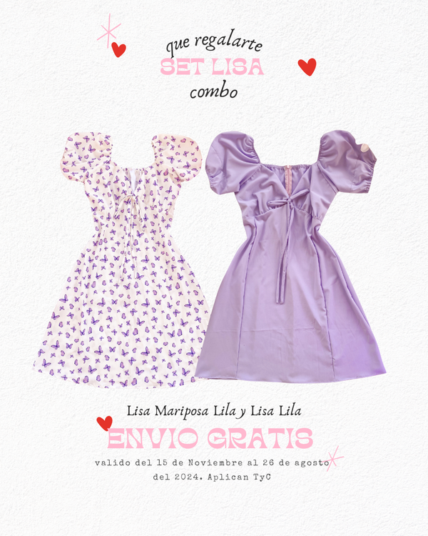 Set Lisa + Envio Gratis