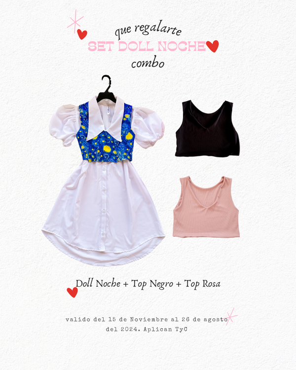 Set Doll Noche Estrellada