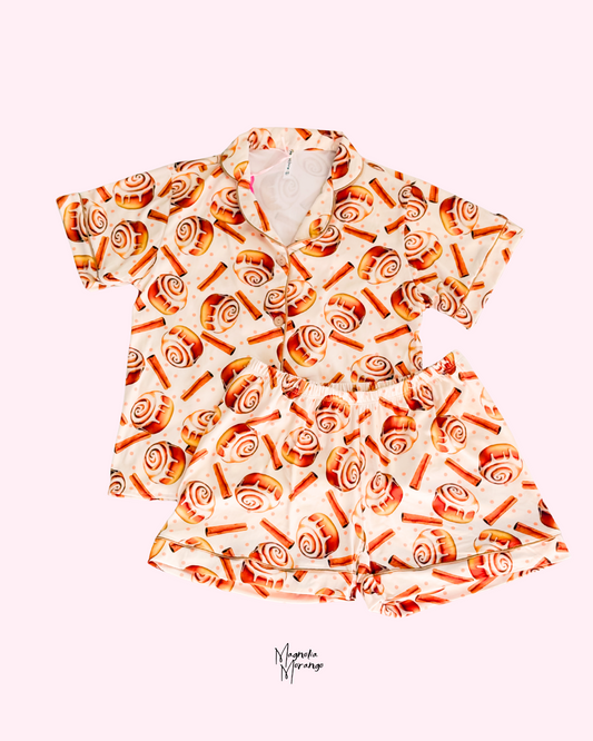 Pijama Roles de Canela en la Mañana