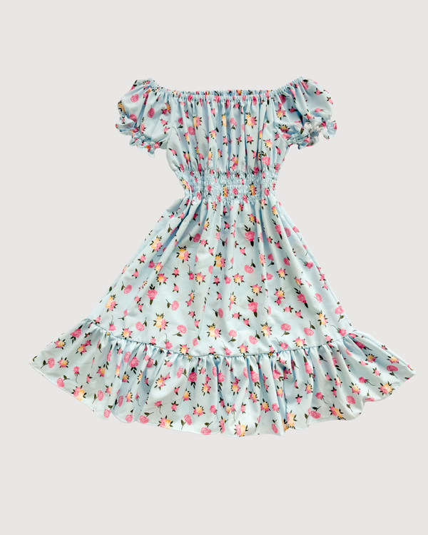 Vestido Polka Victoria Azul I