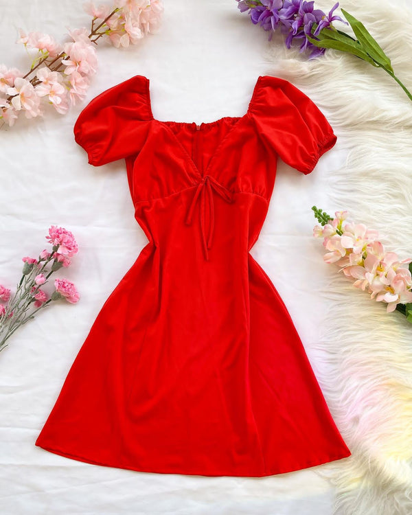 Vestido Lisa Rojo