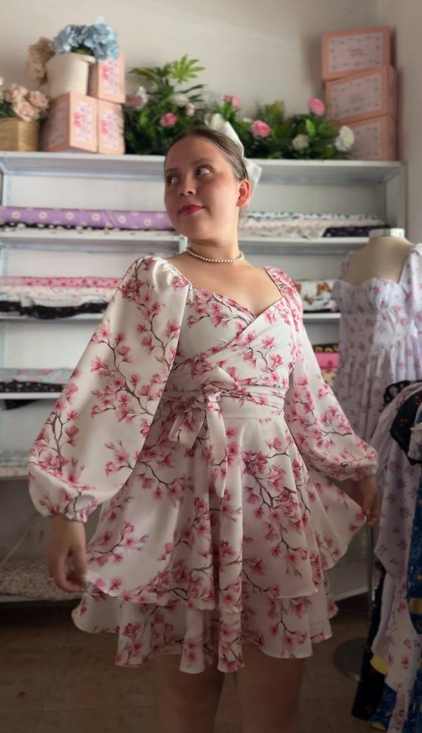 Vestido Mai Flor Sakura