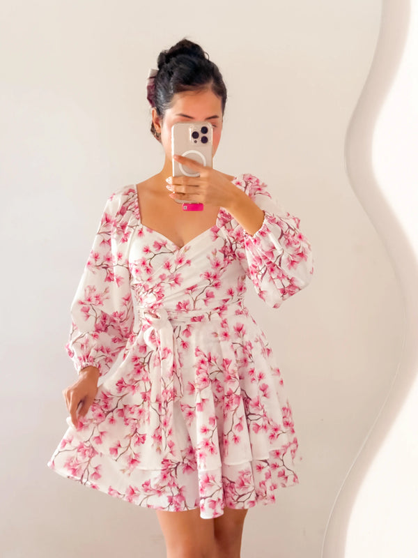 Vestido Mai Flor Sakura
