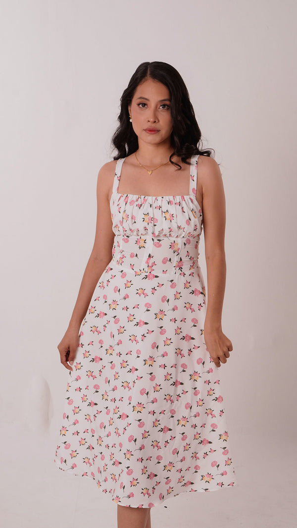 Vestido Midi Victoria Floral