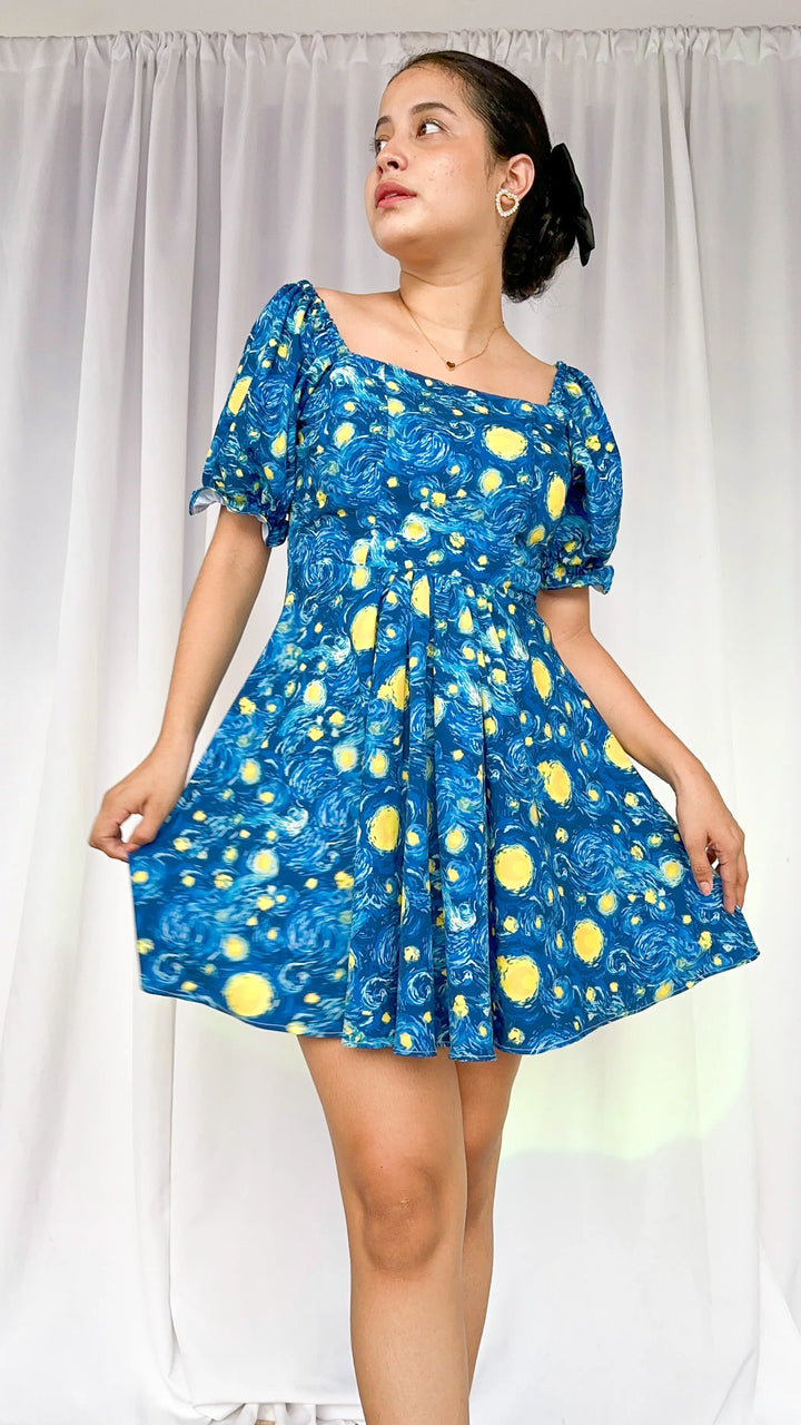 Vestido Bibi Noche Estrellada