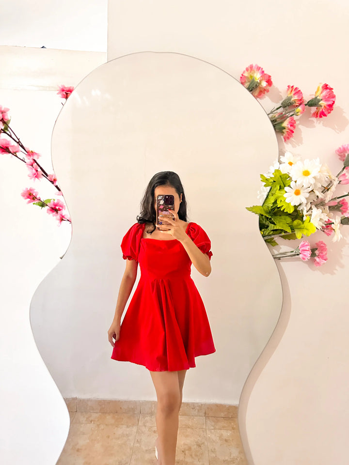 Vestido Bibi Rojo