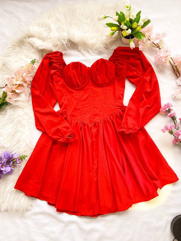 Vestido Priscilla Rojo