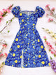 Vestido Hanny Midi Noche Estrellada para dama — Magnolia Morango