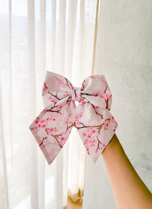 Moño de Flor de Cerezo para dama — Magnolia Morango