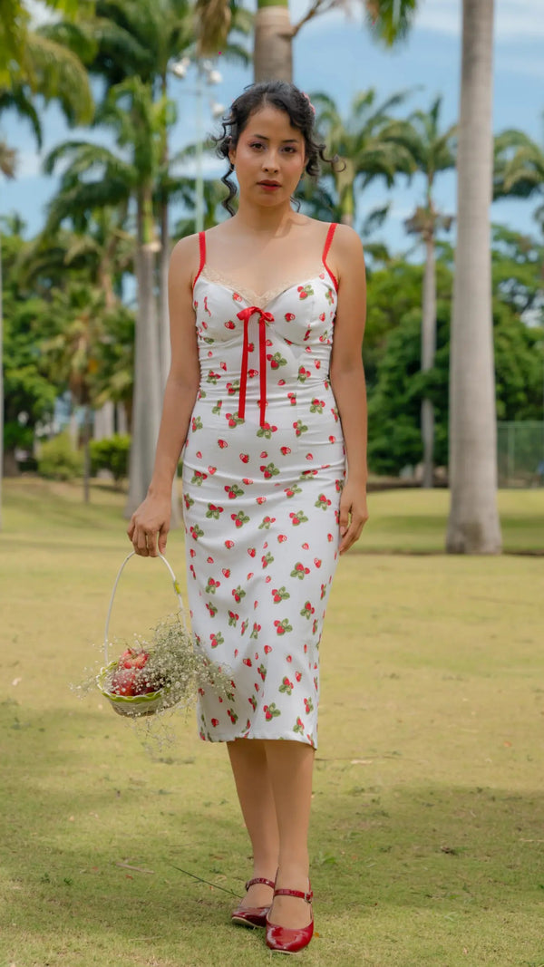 Vestido Eloyse Morango