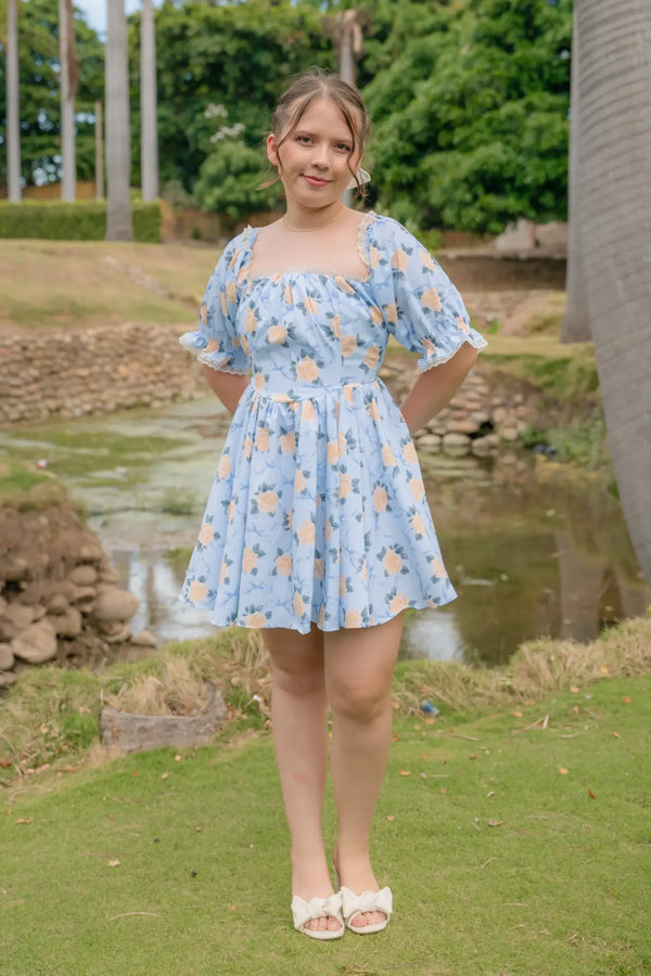 Vestido Isabelle Floratta Azul