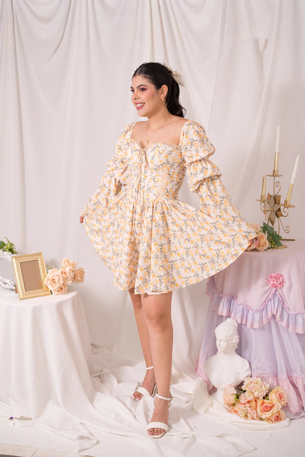 Vestido The Roses of Versailles Amarillo